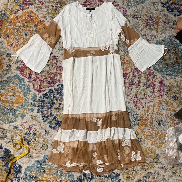 Brand new for love&lemons 🍋white maxi dress - Picture 2 of 6